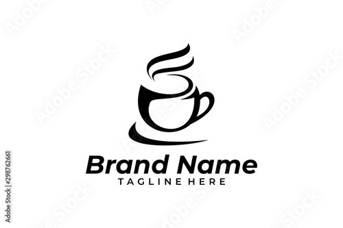 coffee logo icon vector isolated