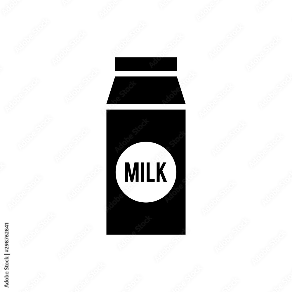 Milk icon trendy Milk icon trendy