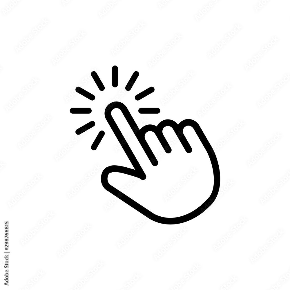 Touch screen icon Touch screen icon