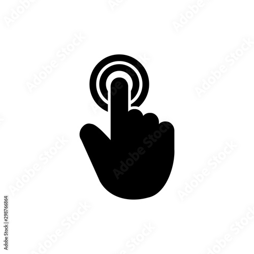 Touch screen icon