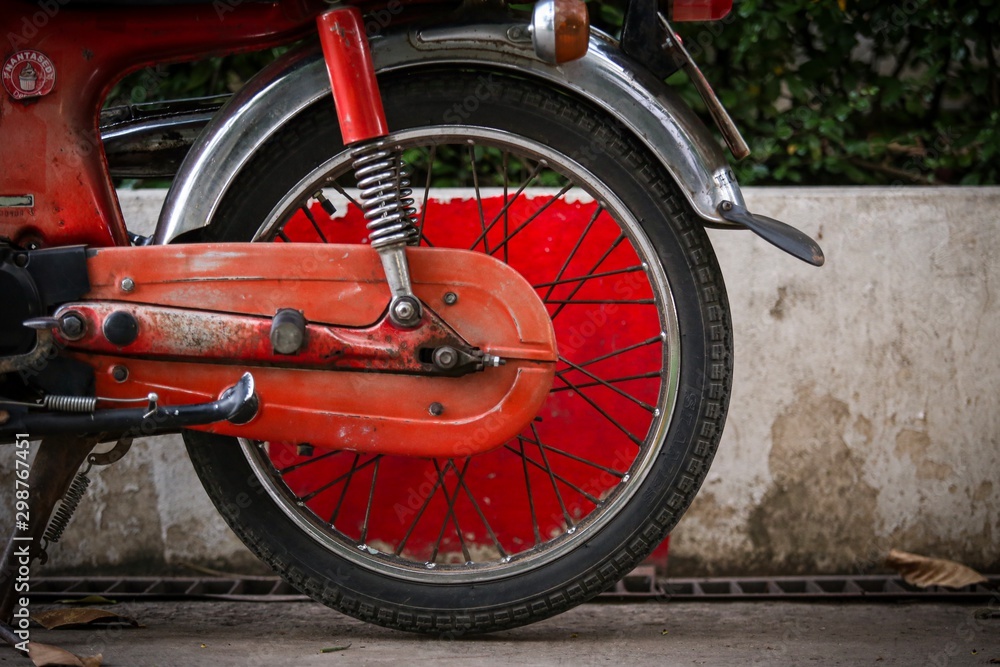 Obraz premium motorcycle on the road