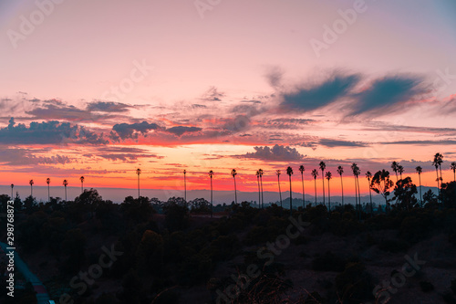 Elysian Park sunset photo