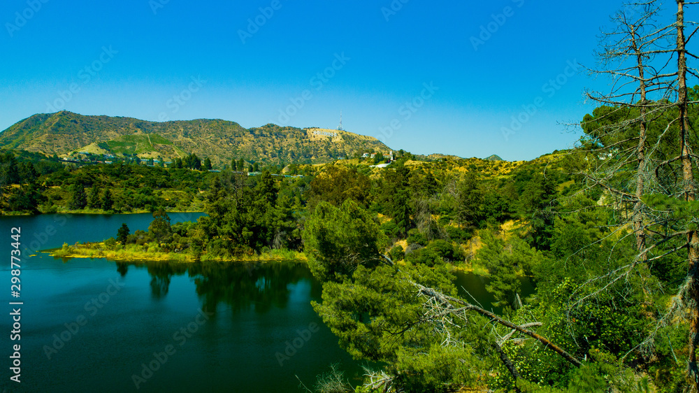  Lake Hollywood Reservoir Aerial View