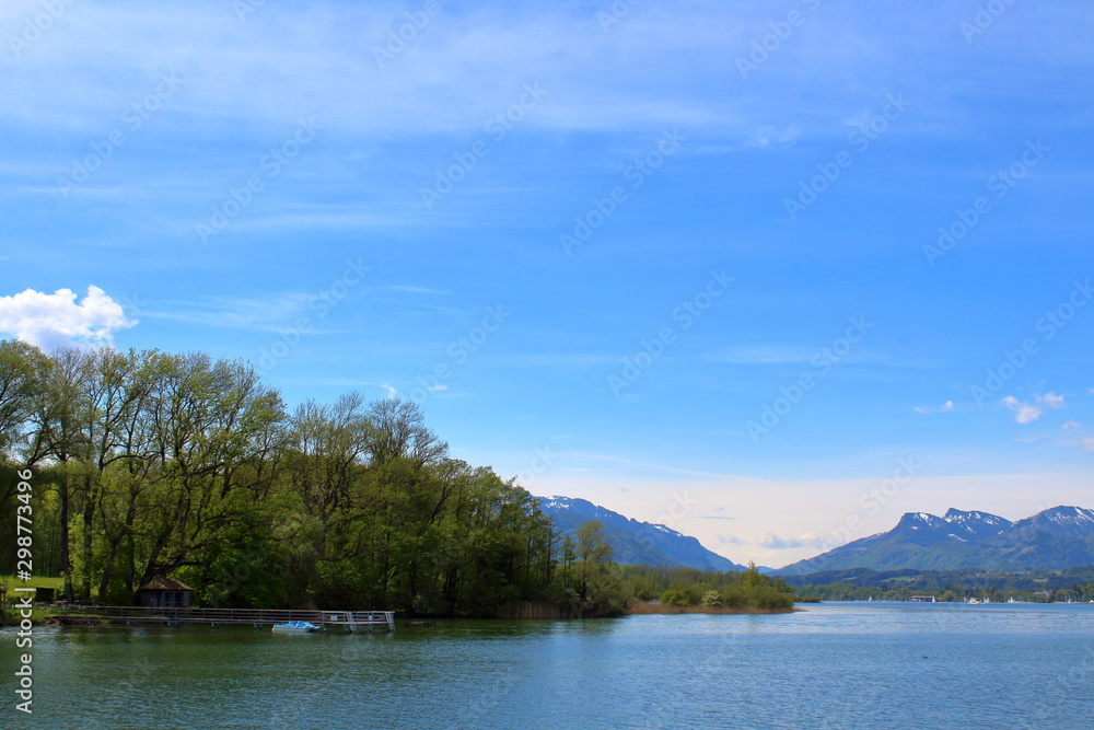 Chiemsee Lake in Bavaria, Germany