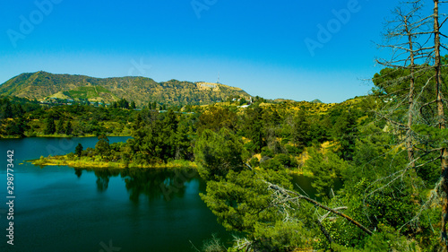  Lake Hollywood Reservoir Aerial View