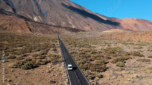 Road to the Volcano Taide, Tenerife. photo