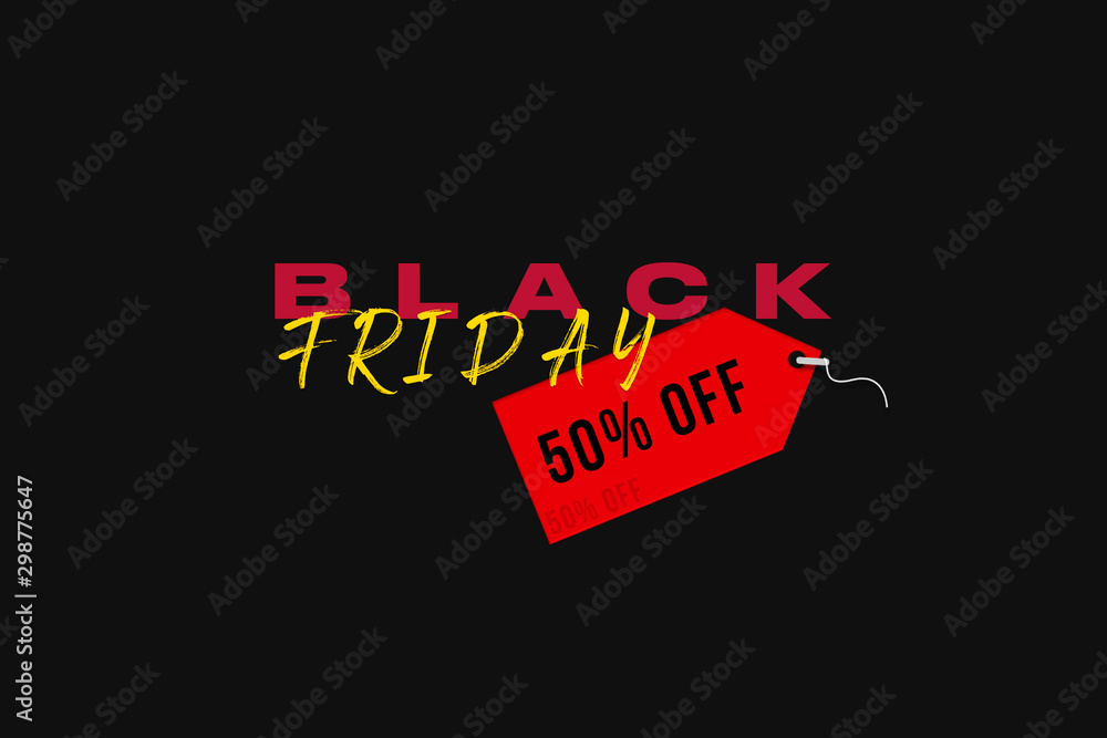 Black Friday 50% 