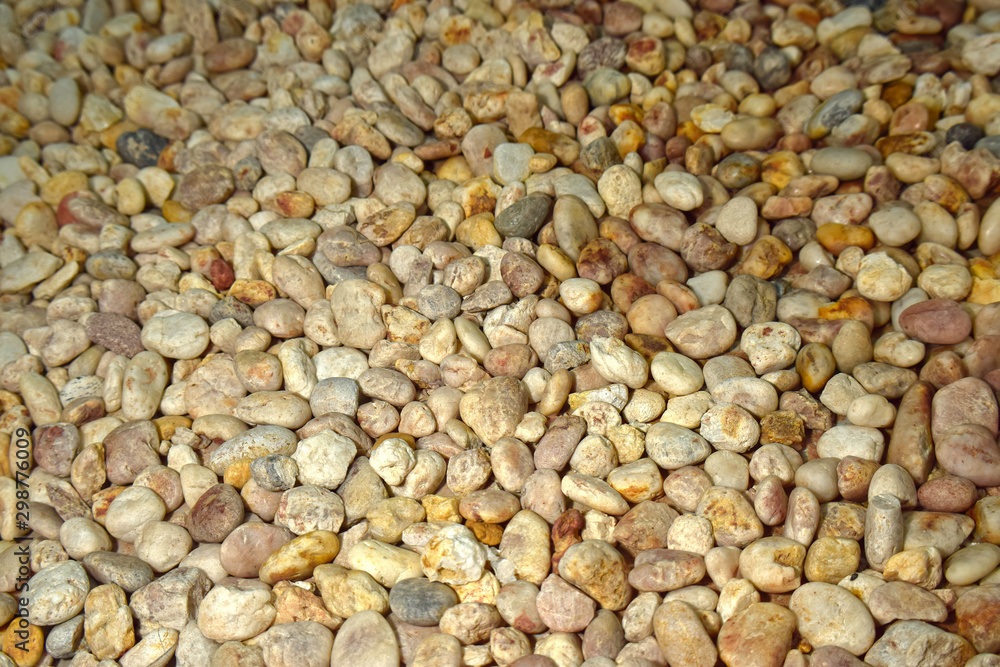 Stacked stone There are many beautiful colors on the ground. Stacked stone There are many beautiful colors on the ground.