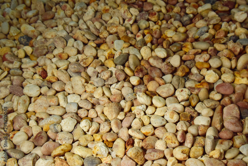 Stacked stone There are many beautiful colors on the ground. Stacked stone There are many beautiful colors on the ground.