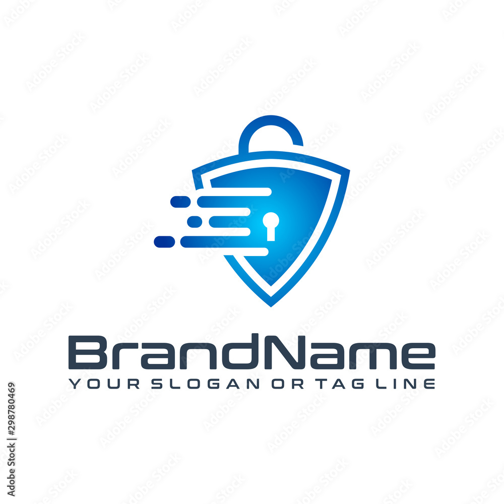 technology security design logo modern vector template technology security design logo modern vector template