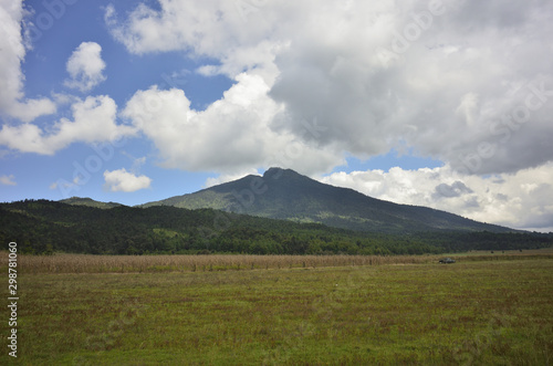 Paisaje de la sierra madre oriental desde Michoacan