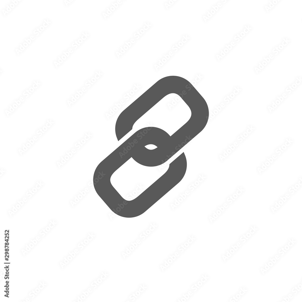 Chain icon vector isolated on white background Connection symbol for your design, logo, application, UI. Chain icon vector isolated on white background Connection symbol for your design, logo, application, UI.