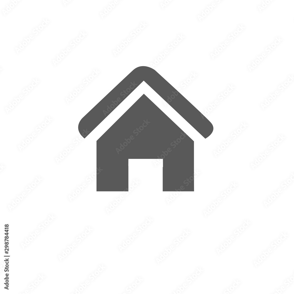 Home icon vector isolated on white background for your design, logo, application, UI. Home icon vector isolated on white background for your design, logo, application, UI.