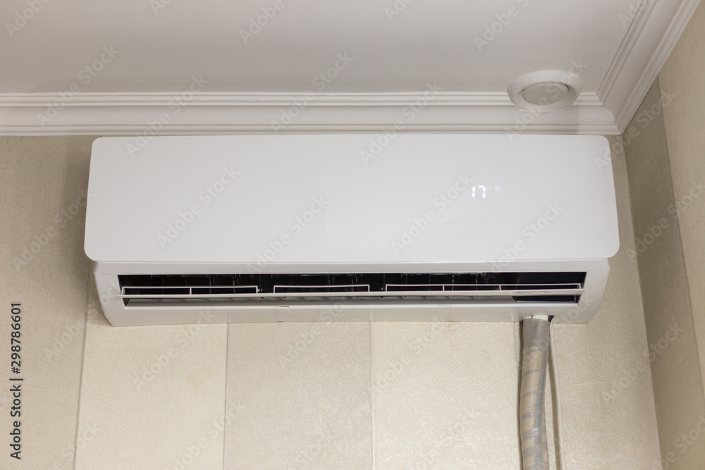 air conditioning on the wall in the house air conditioning on the wall in the house
