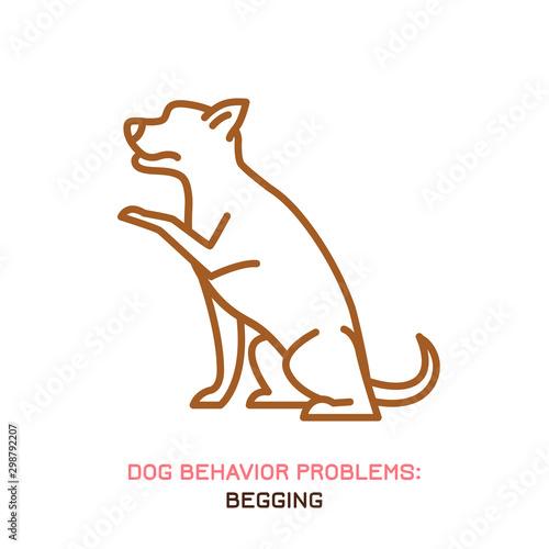 Dog Behavior Icon