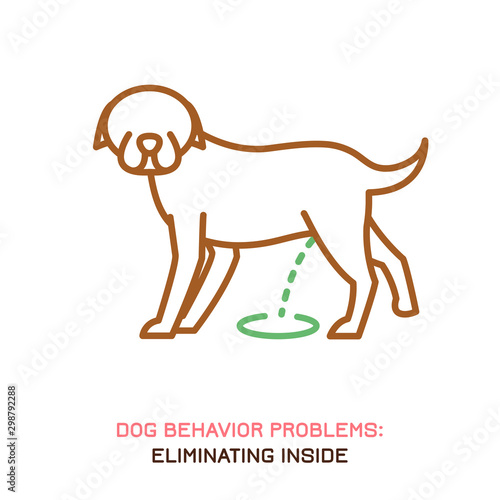 Dog Behavior Problem Icon