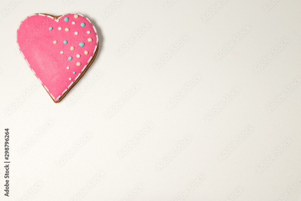 beautiful colored heart on a light background Valentines Day beautiful colored heart on a light background Valentines Day