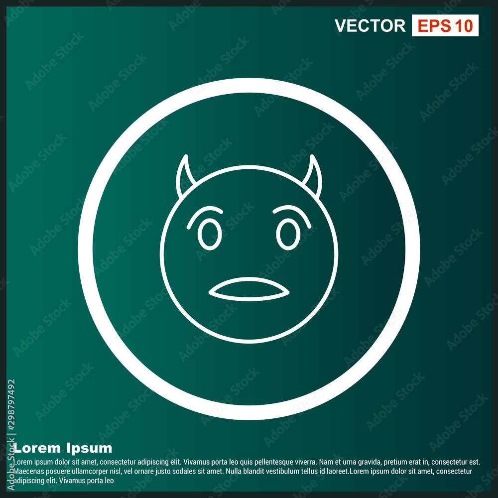 Angry Emoji Icon For Your Design,websites and projects. Angry Emoji Icon For Your Design,websites and projects.