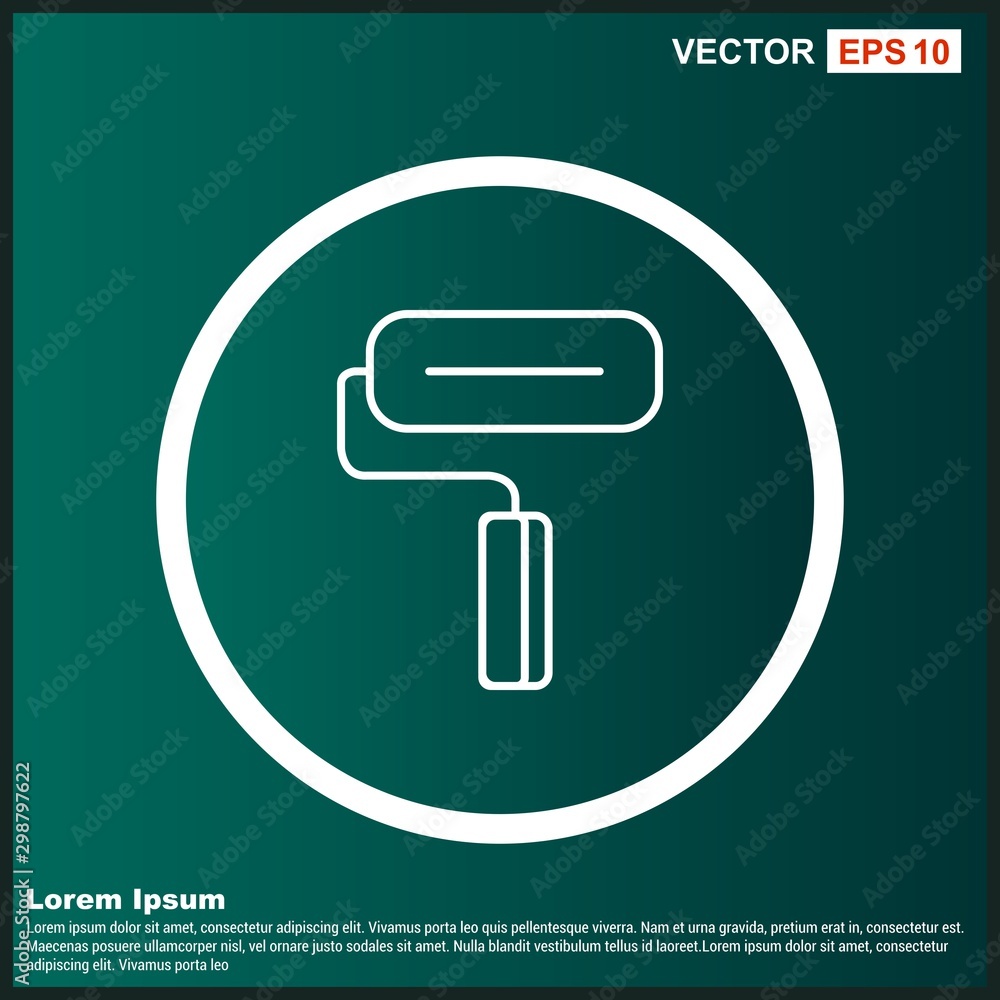 Paint Roller Icon For Your Design,websites and projects. Paint Roller Icon For Your Design,websites and projects.