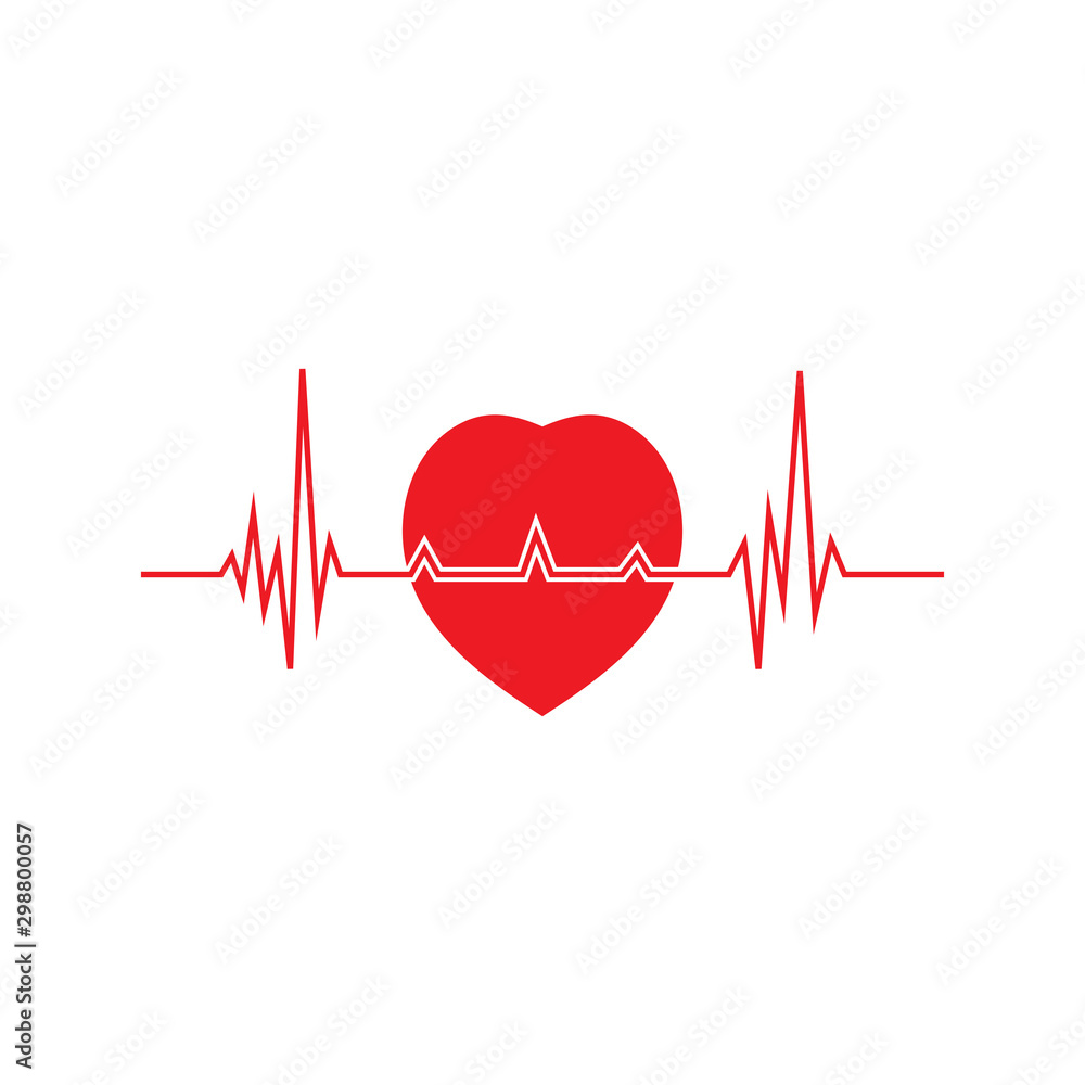 Art design health medical heartbeat pulse vector Art design health medical heartbeat pulse vector