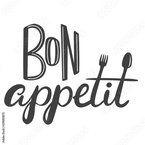 Fototapeta Bon appetit