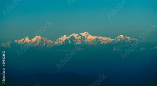 Annapurna Mountain Range Seen From Bandipur