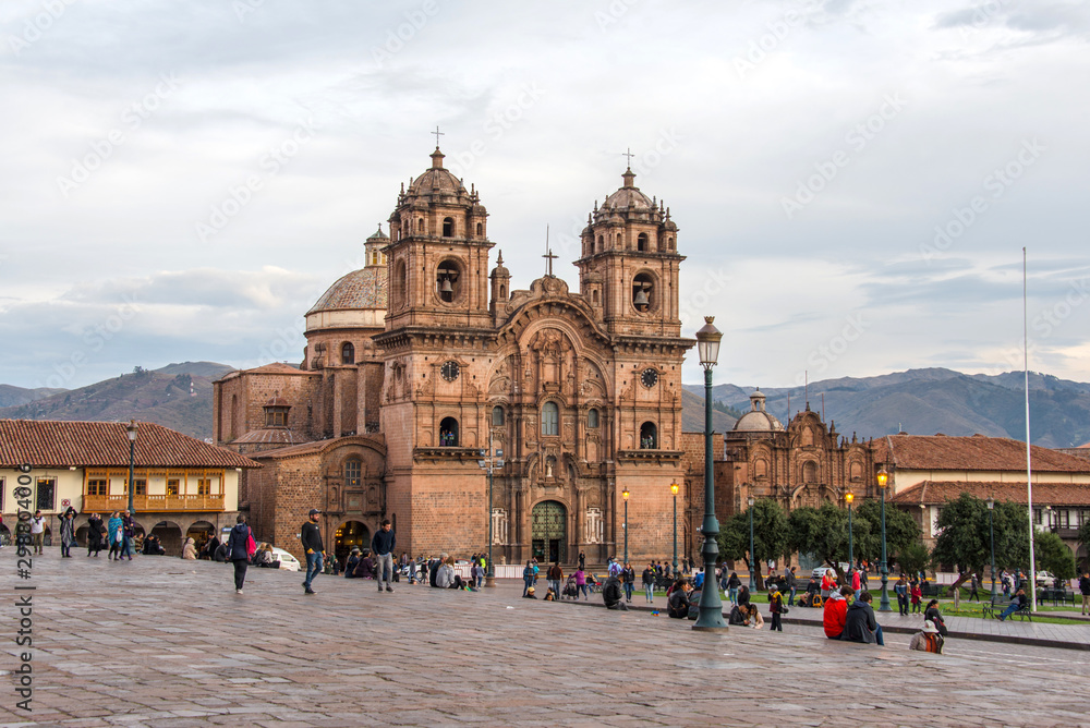 Obraz premium Company of Jesus Church in Cusco (Peru)