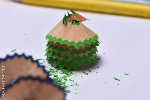 Wallpaper Mural pencil and shavings Torontodigital.ca