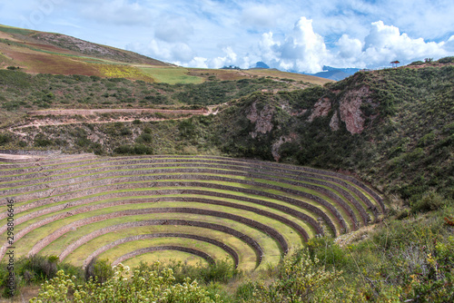The Incan terraces at Moray (Peru) © Юлия Серова
