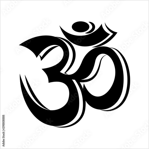 Aum (Om) The Holy Motif Design