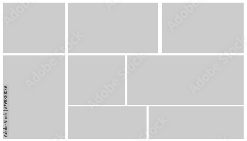 Templates collage frames