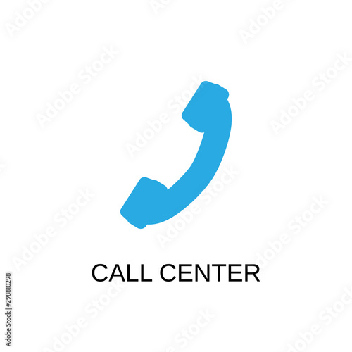 Call center icon. Call center symbol design. Stock - Vector illustration can be used for web.