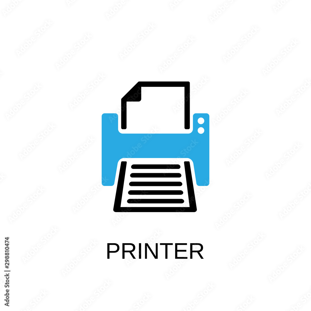 Printer icon. Printer symbol design. Stock - Vector illustration can be used for web. Printer icon. Printer symbol design. Stock - Vector illustration can be used for web.