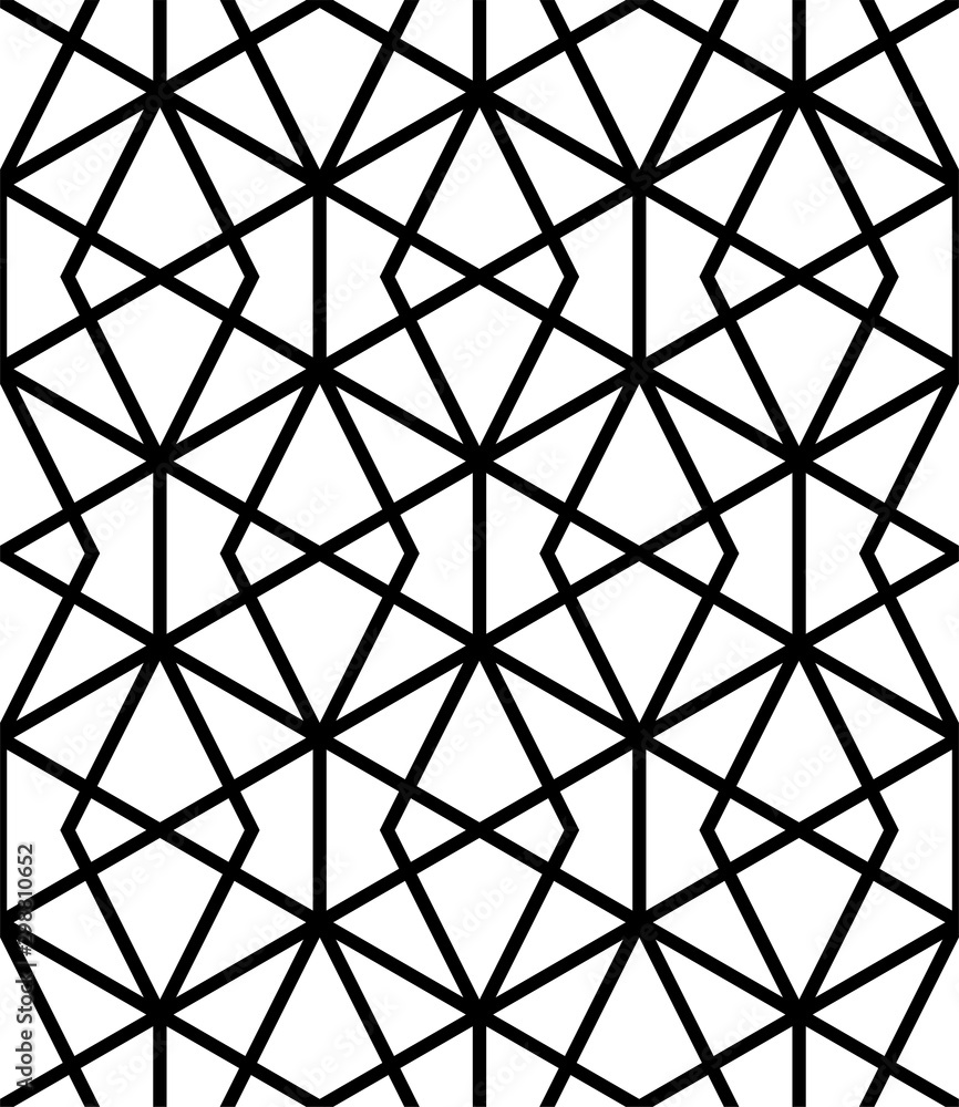 Geometric Shape Seamless Pattern Geometric Shape Seamless Pattern