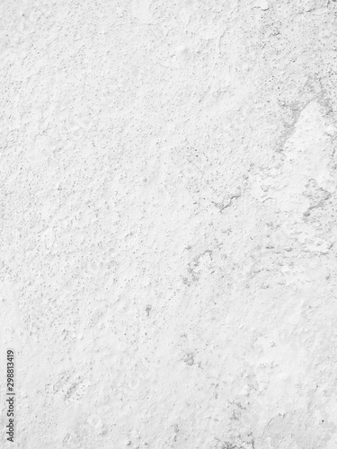 White wall texture rough background. Old cement grunge background. Abstract white grunge cement wall. Brushed white wall texture