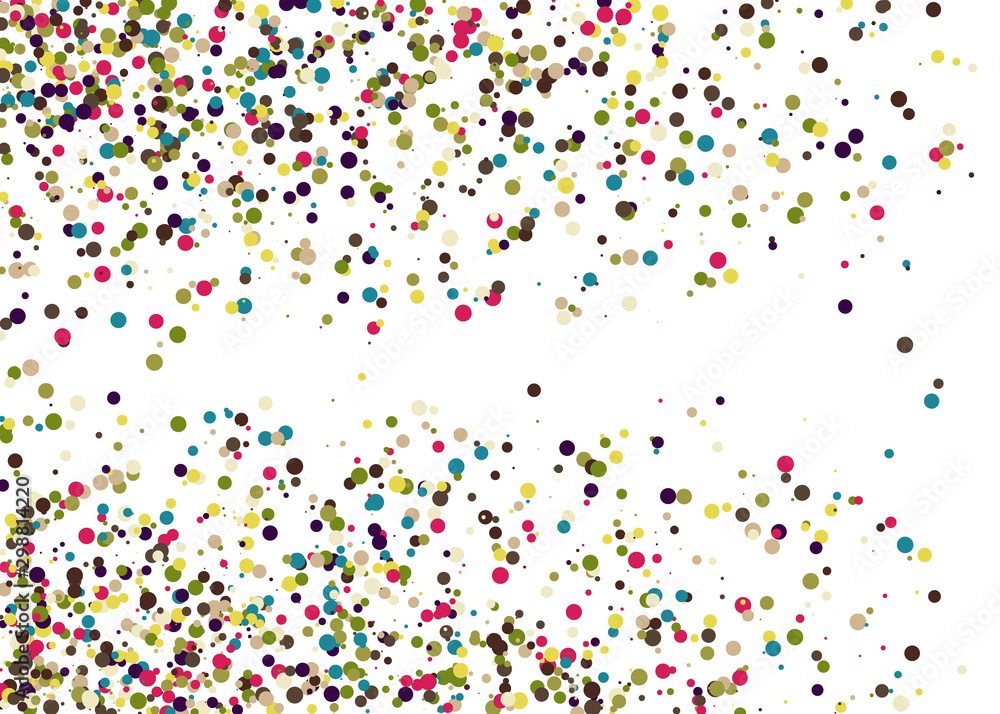 Fototapeta premium Colorful Universe Distribution Computational Generative Art background illustration
