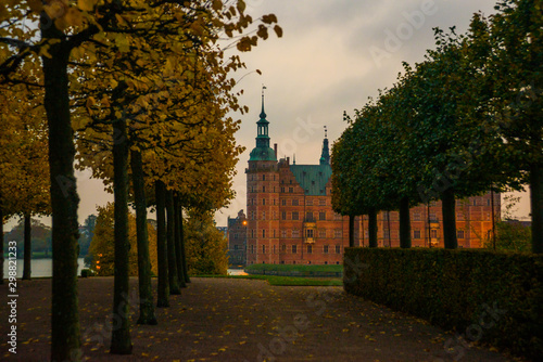 Frederiksborg Palace is a palace in Hillerod, Denmark. It was built as a royal residence for King Christian IV photo