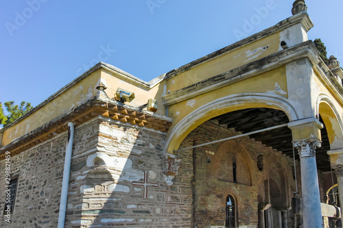 Vlatadon Monastery in city of Thessaloniki, Greece photo