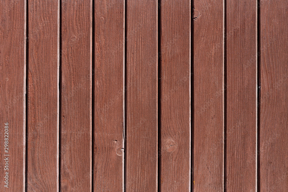 Fototapeta premium Old painted wood wall - texture or background