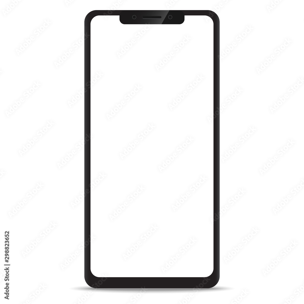 Smartphone or mobile phone frameless 