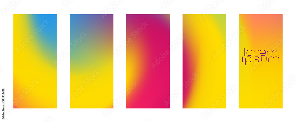 Fototapeta premium Trendy phablet mobile abstract background vector