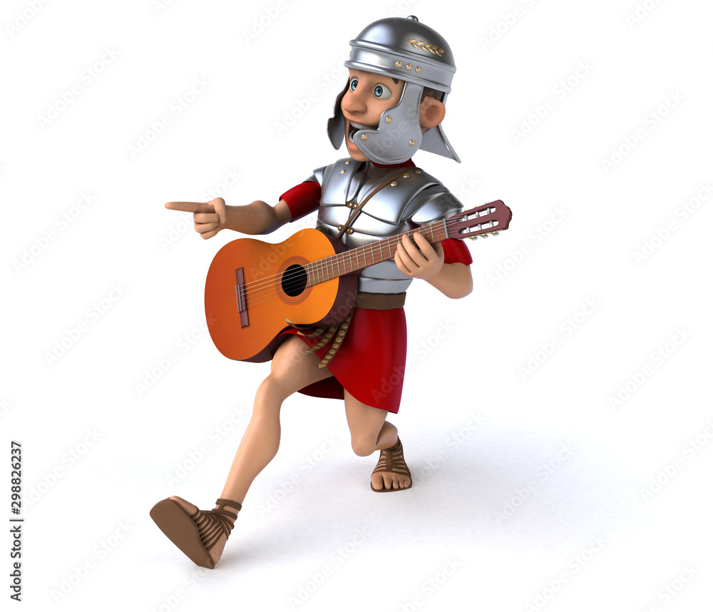 Roman soldier - 3D Illustration Roman soldier - 3D Illustration