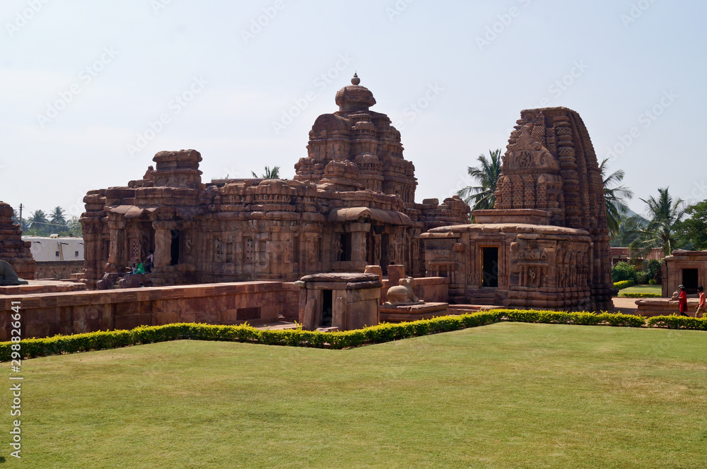 Ancient Temples at Pattadakal in Karnataka, India Ancient Temples at Pattadakal in Karnataka, India