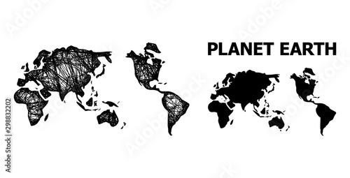 Network Map of Earth