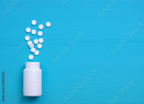medicine, healthcare and pharmacy concept - pills