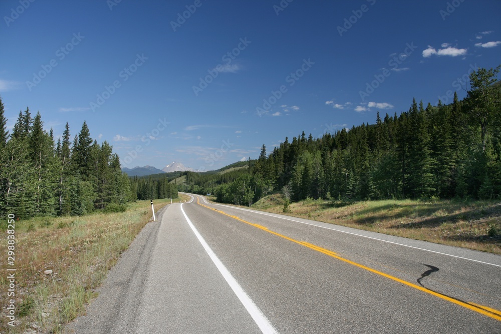 Fototapeta premium Canada scenic road