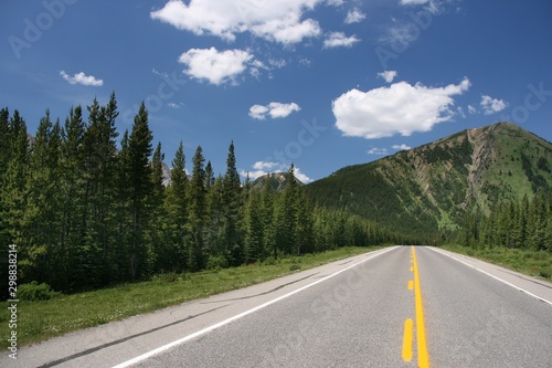 Canada mountain road