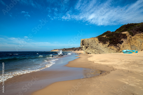 La playa de Punta Paloma, Tarifa, Cádiz, Andalucía, España
