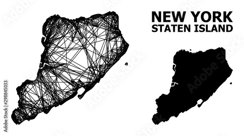 Net Map of Staten Island photo