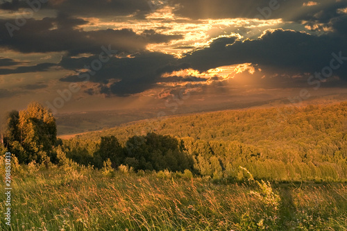 After a thunder-storm